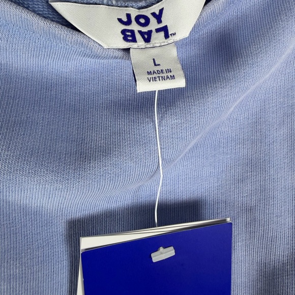 JoyLab™ Women's French Terry Off-The-Shoulder Sweatshirt - BLUE - XXS, XS & L - Picture 7 of 16